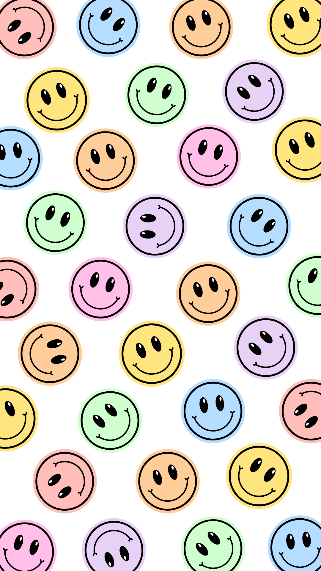 cute smiley face backgrounds 0024