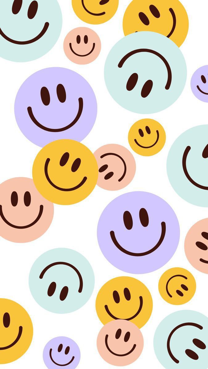 cute smiley face backgrounds 0035