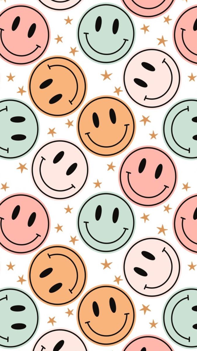 cute smiley face backgrounds 0038