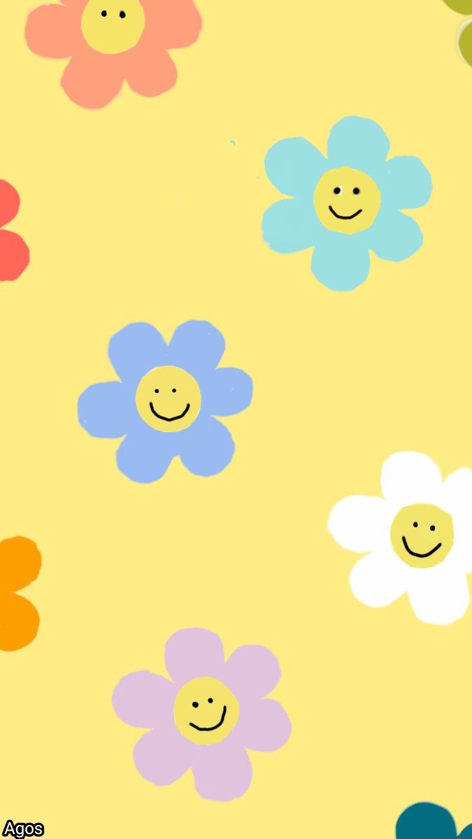 cute smiley face backgrounds 0048