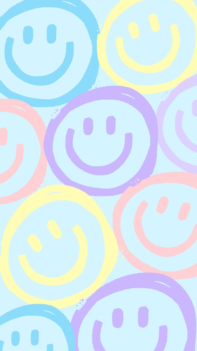 cute smiley face backgrounds 0066