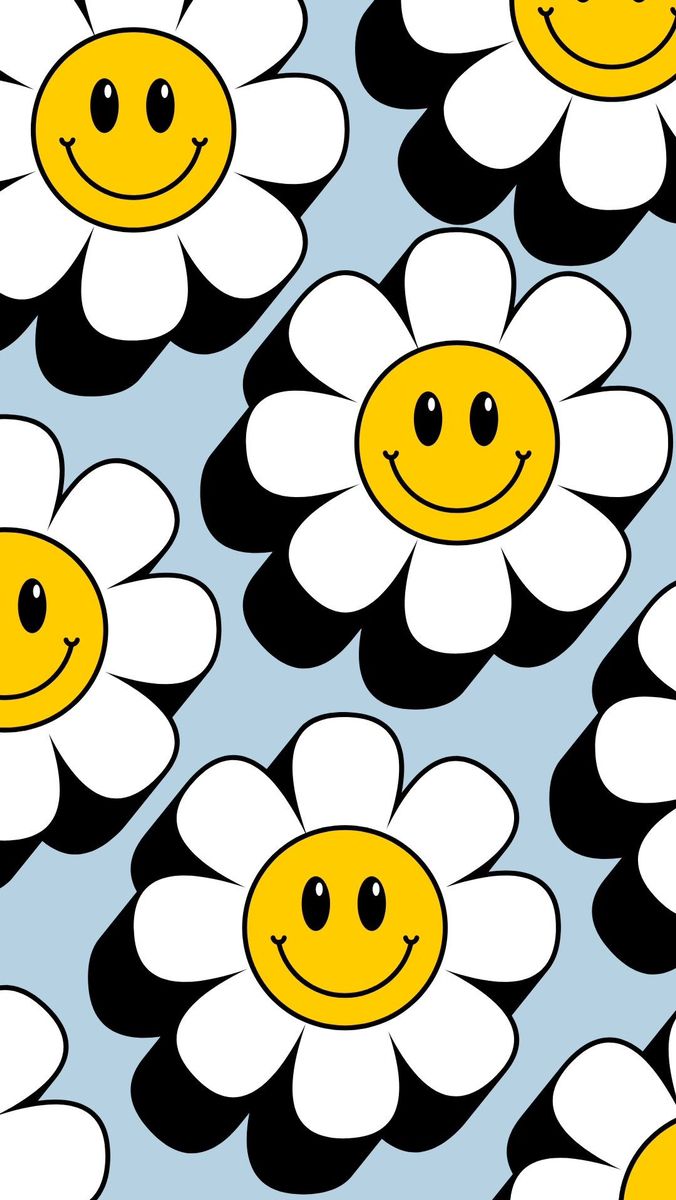 cute smiley face backgrounds 0074