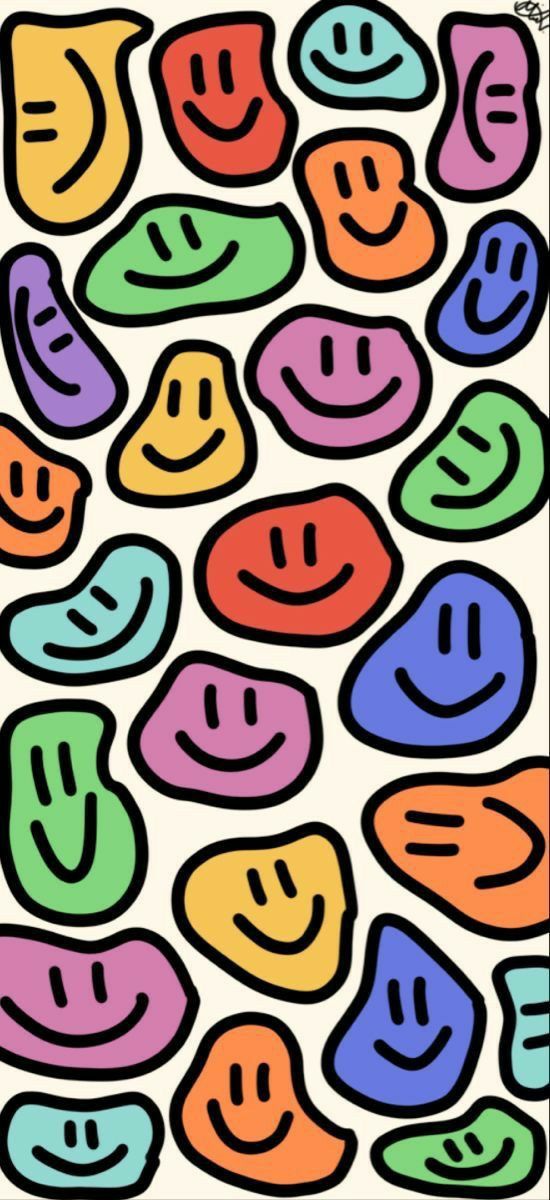 cute smiley face backgrounds 0080