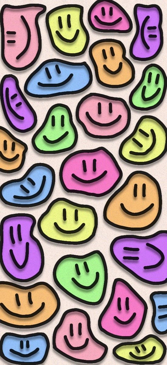 cute smiley face backgrounds 0091