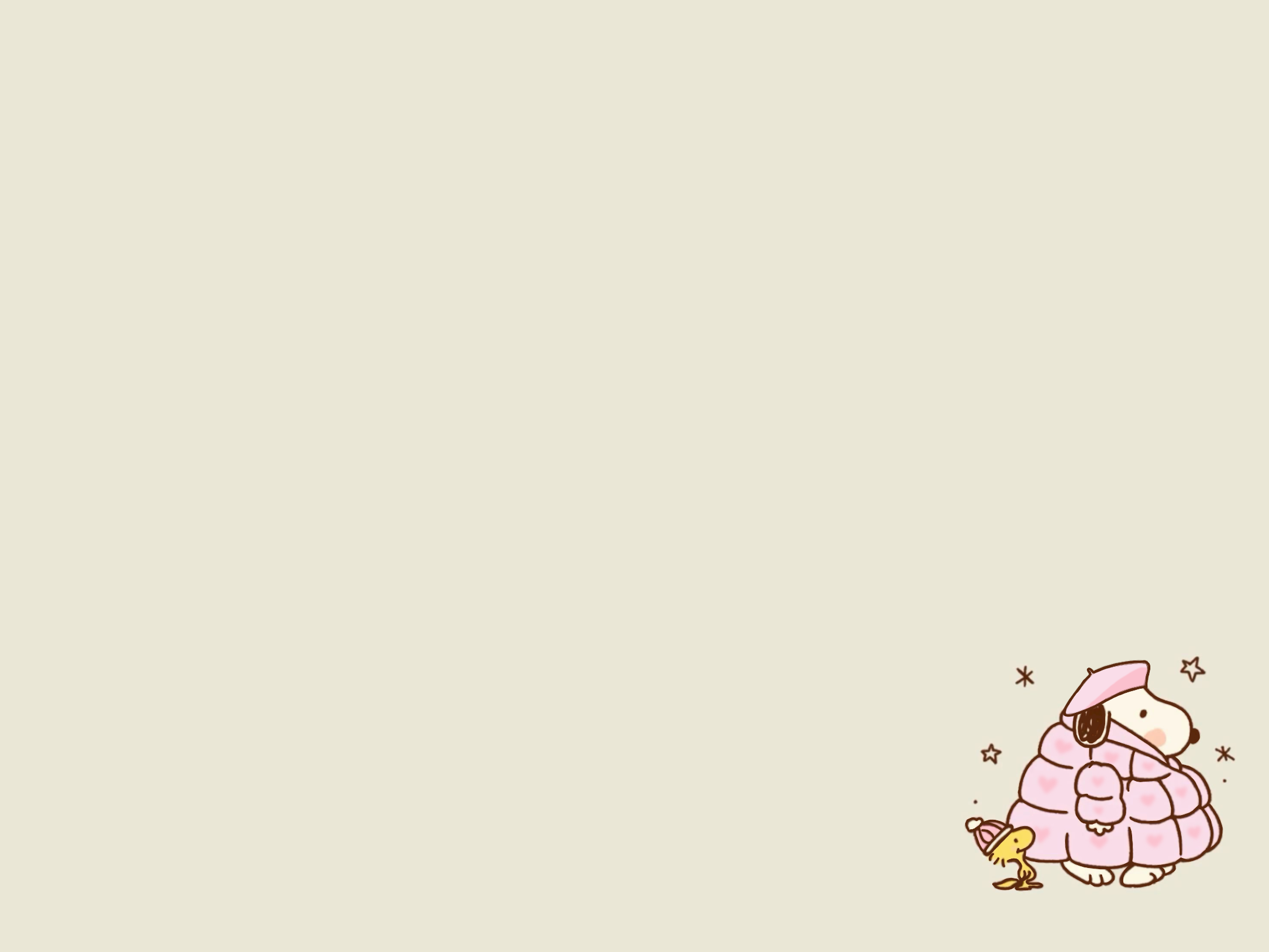 cute Snoopy backgrounds 0024