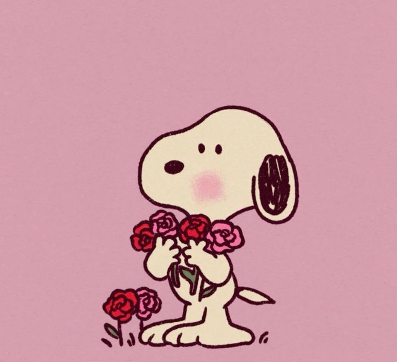 cute Snoopy backgrounds 0033