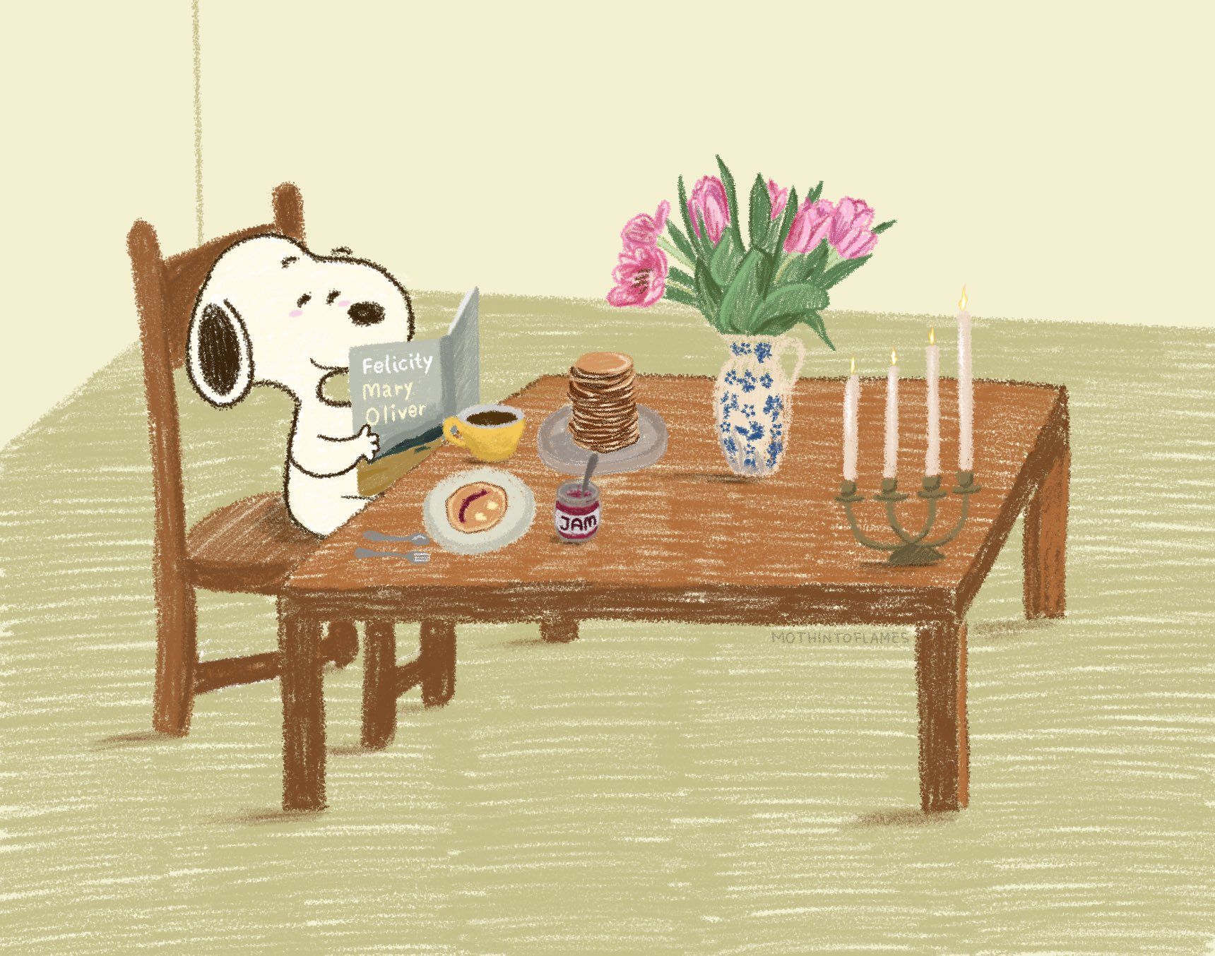 cute Snoopy backgrounds 0071