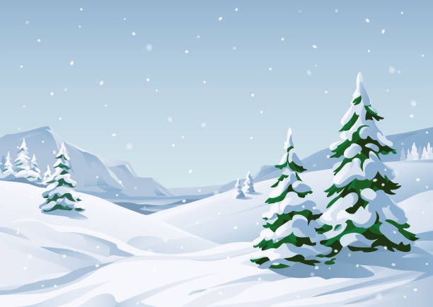 cute snow background 0014