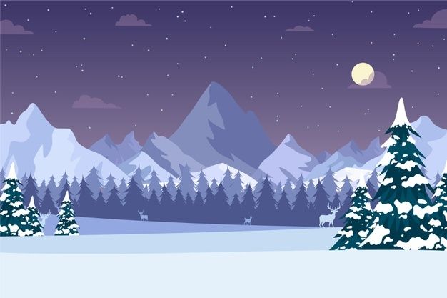 cute snow background 0017