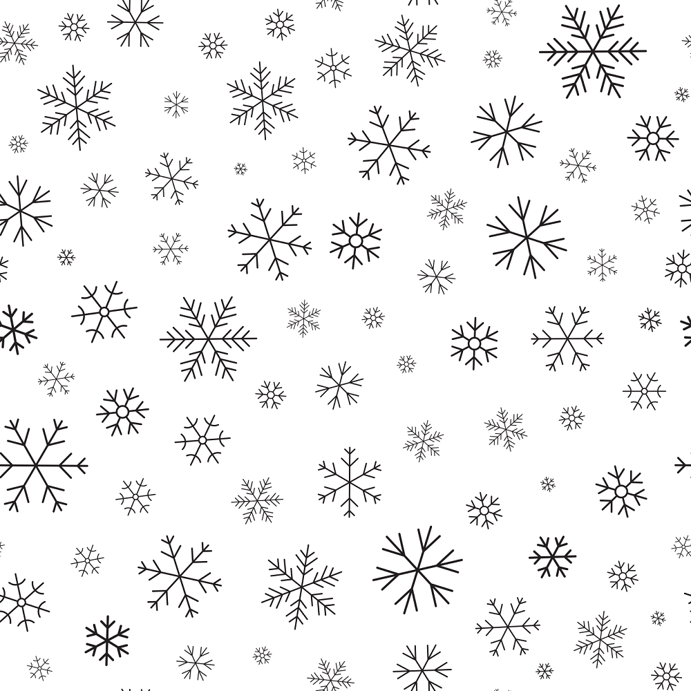 cute snowflake background 0020