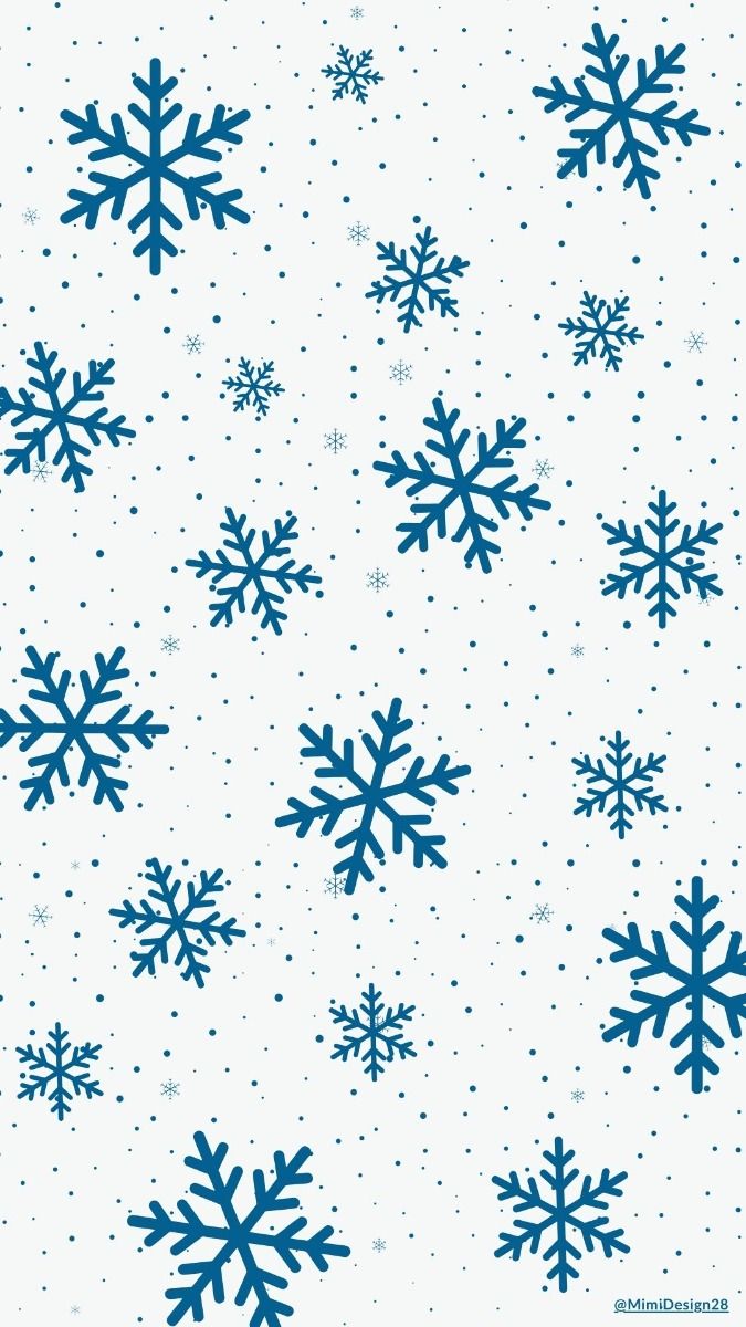 cute snowflake background 0027