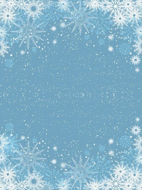 cute snowflake background 0040