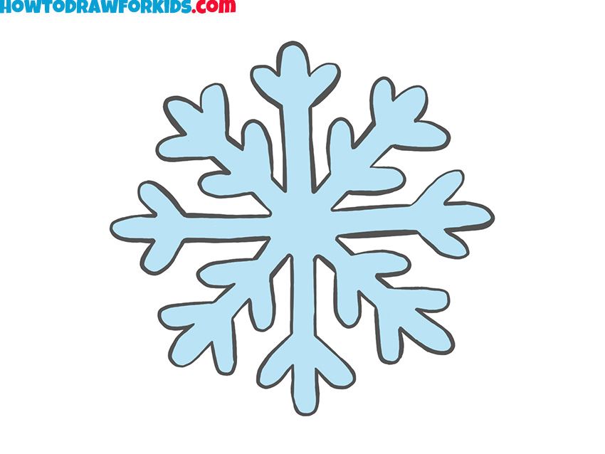 cute snowflake background 0042