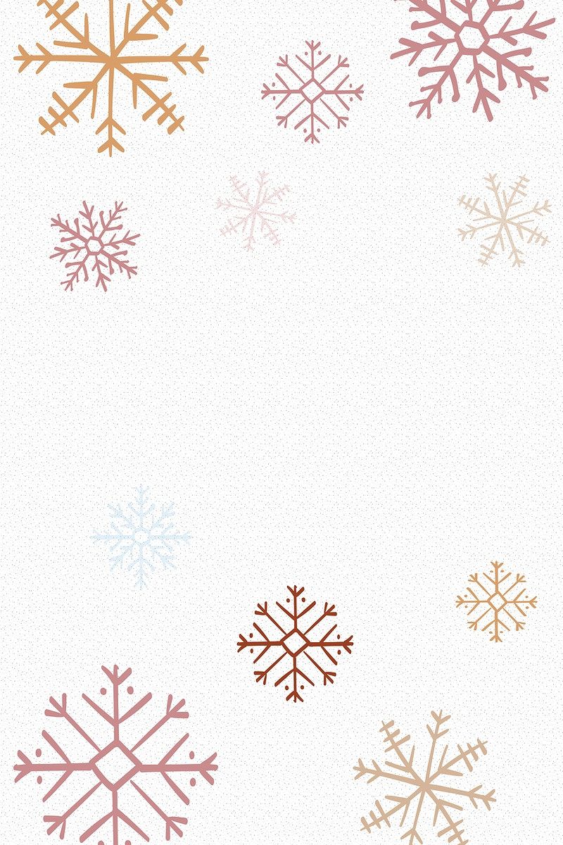 cute snowflake background 0057