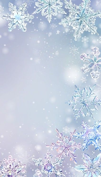 cute snowflake background 0074