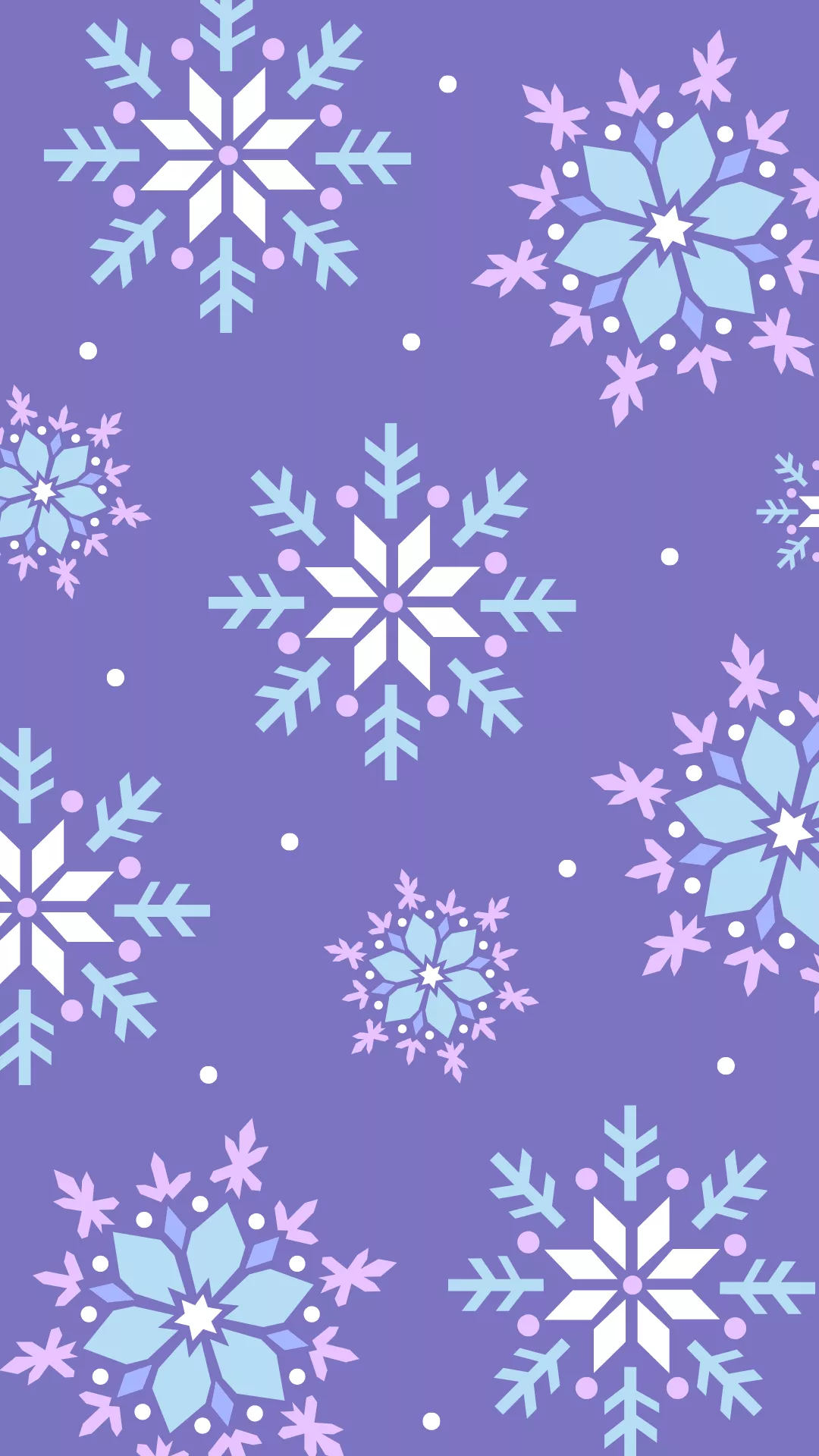 cute snowflake background 0080