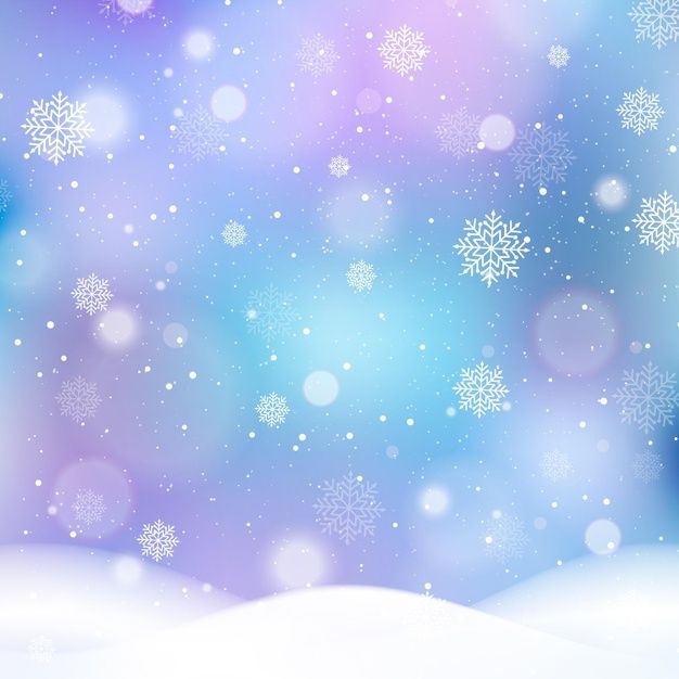 cute snowflake background 0085