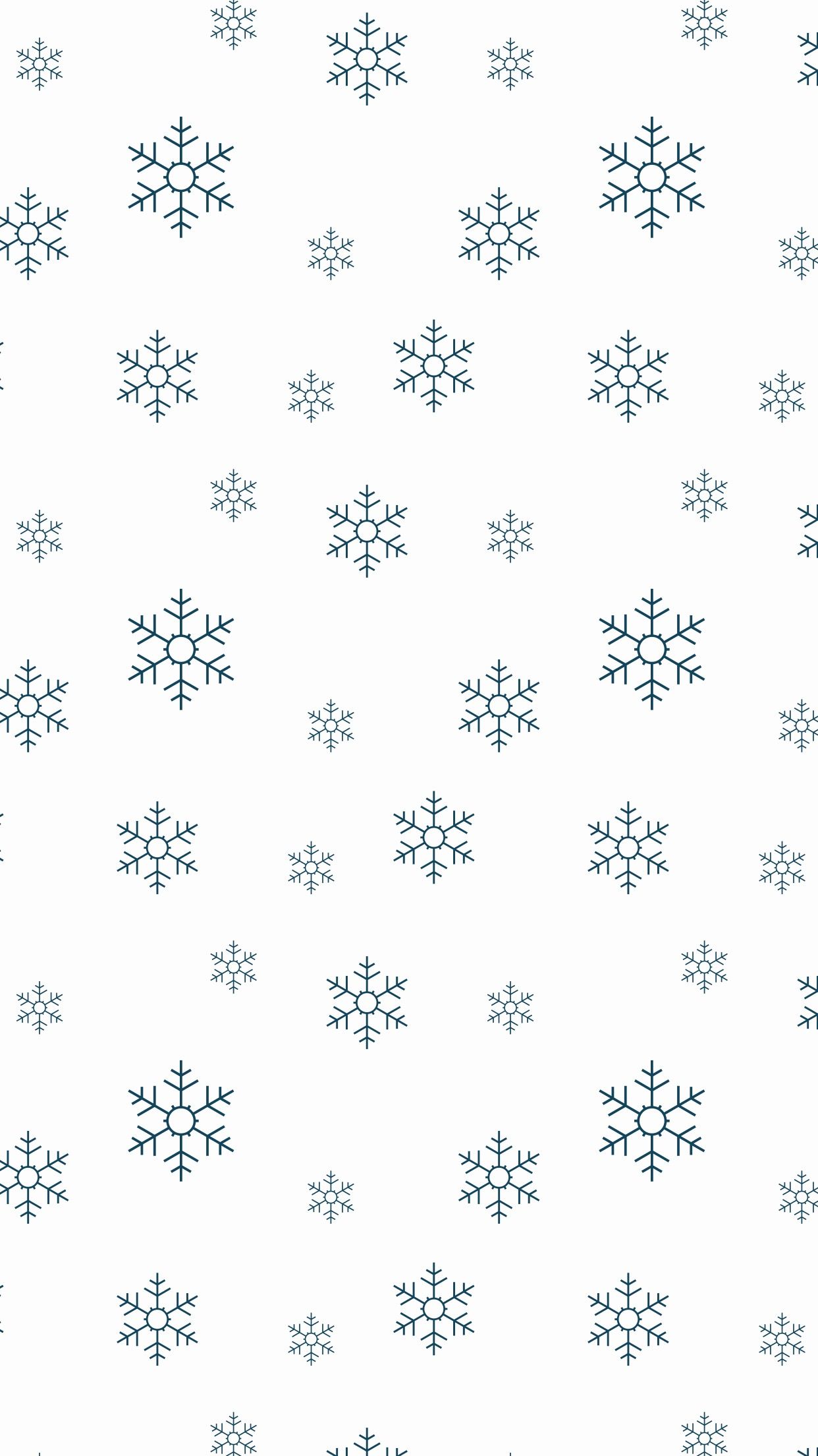 cute snowflake background 0096