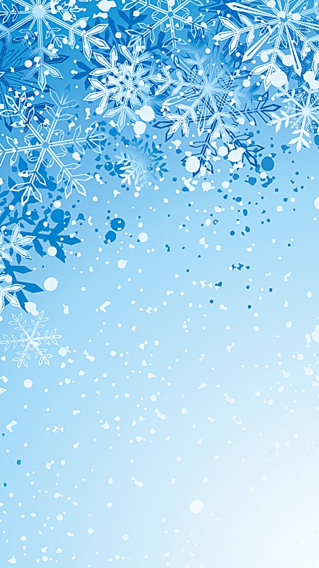 cute snowflake background 0097