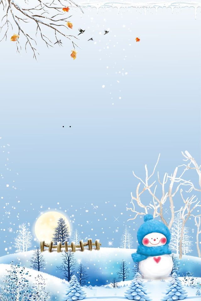 cute snowman backgrounds 0014