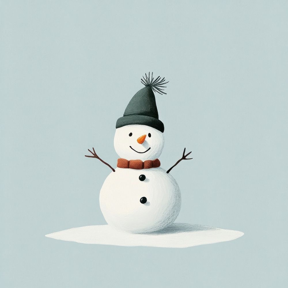 cute snowman backgrounds 0015