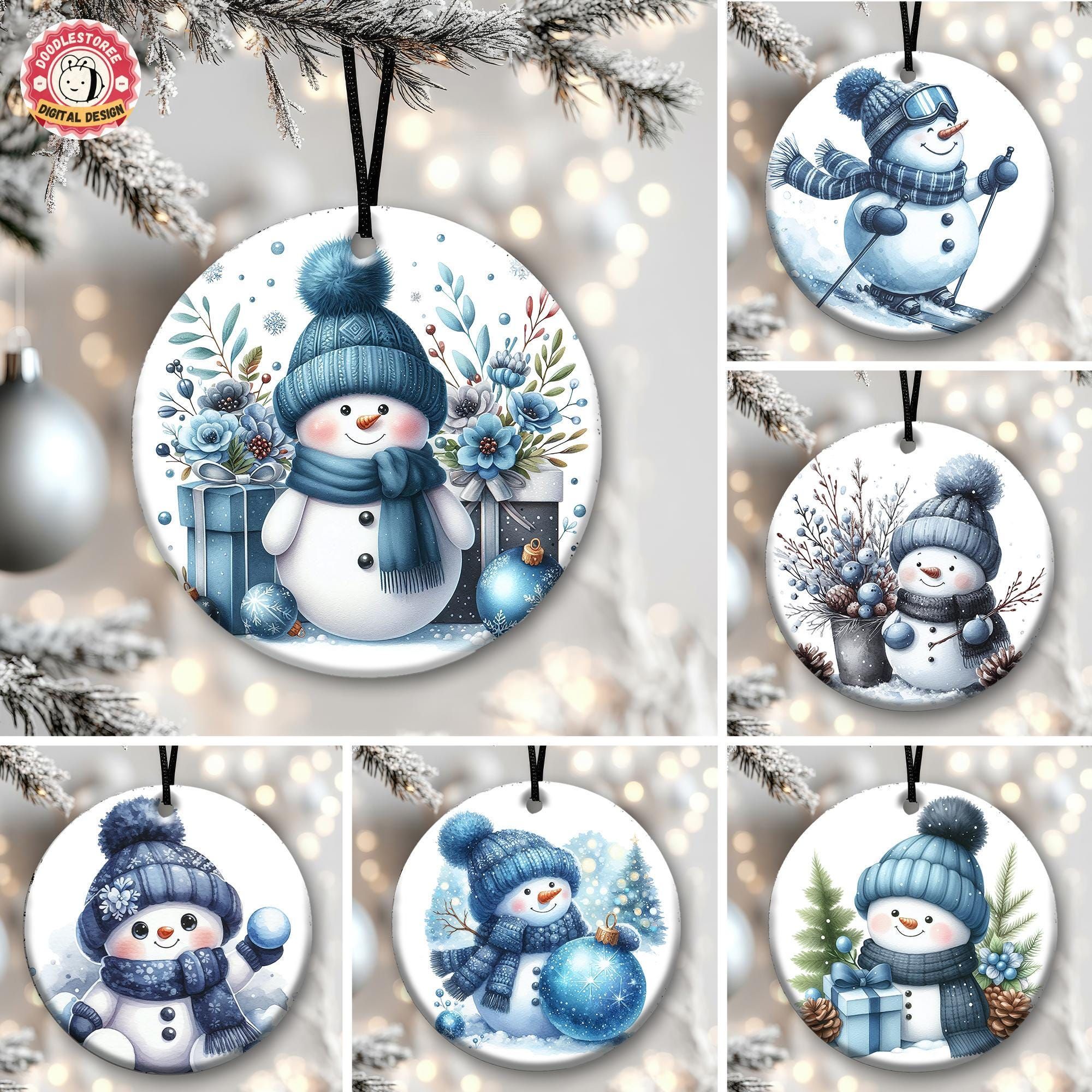 cute snowman backgrounds 0031