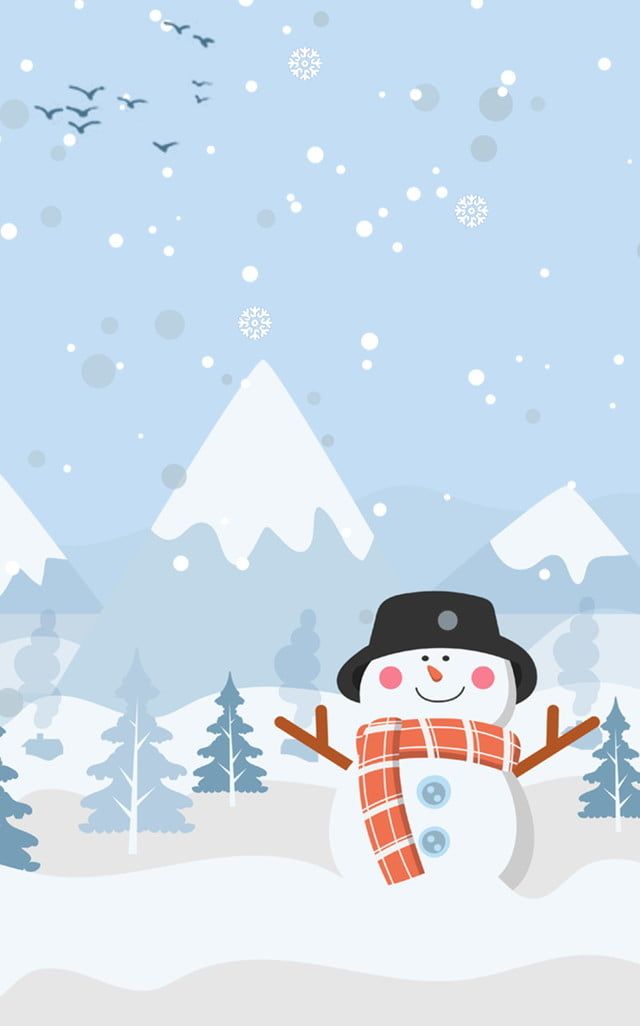 cute snowman backgrounds 0039