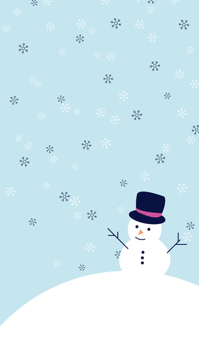 cute snowman backgrounds 0070