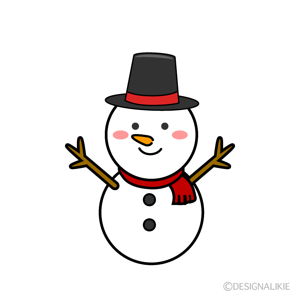 cute snowman transparent background 0026