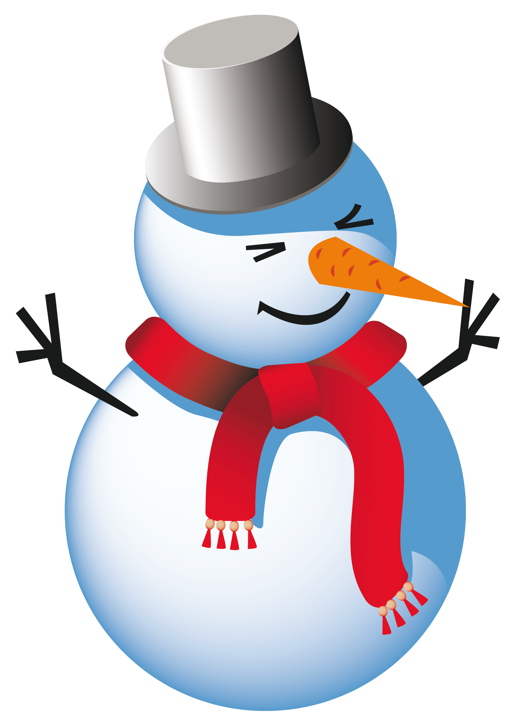 cute snowman transparent background 0038