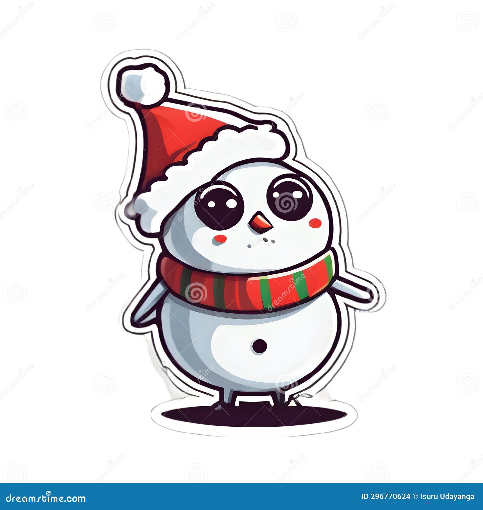 cute snowman transparent background 0047