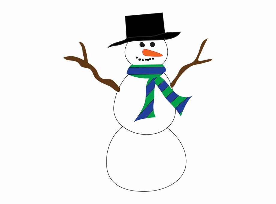 cute snowman transparent background 0062