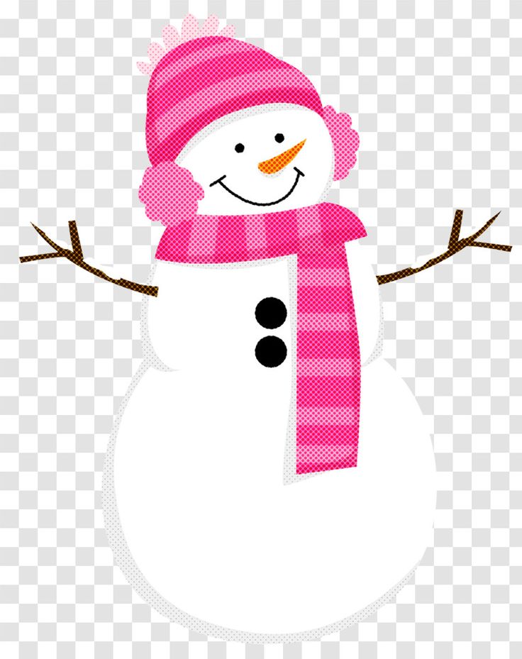 cute snowman transparent background 0065