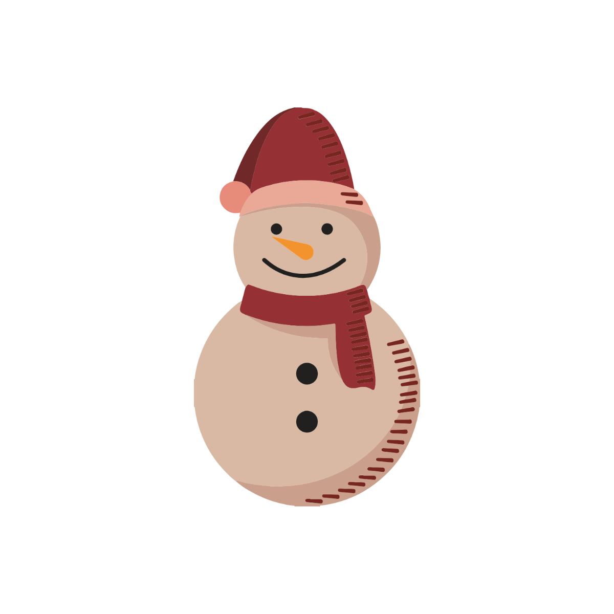 cute snowman transparent background 0070