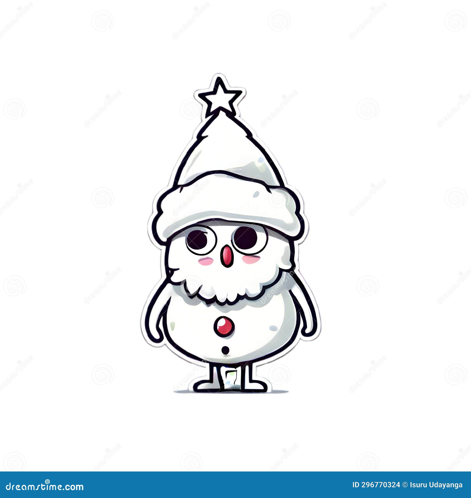 cute snowman transparent background 0078