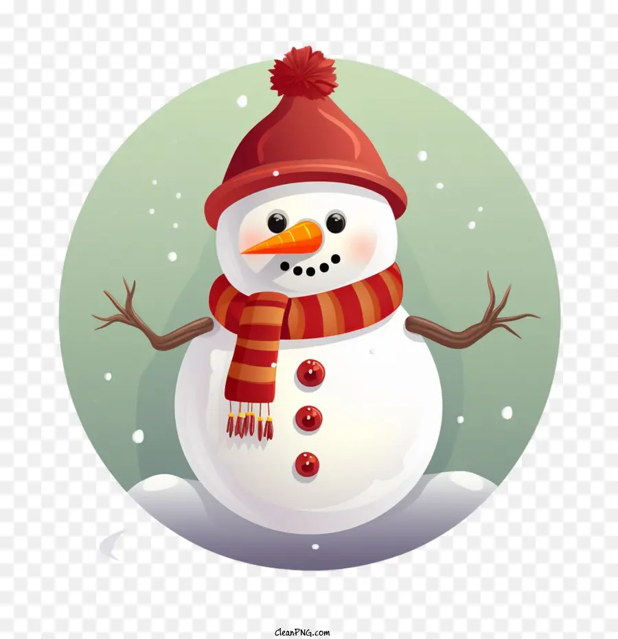 cute snowman transparent background 0099