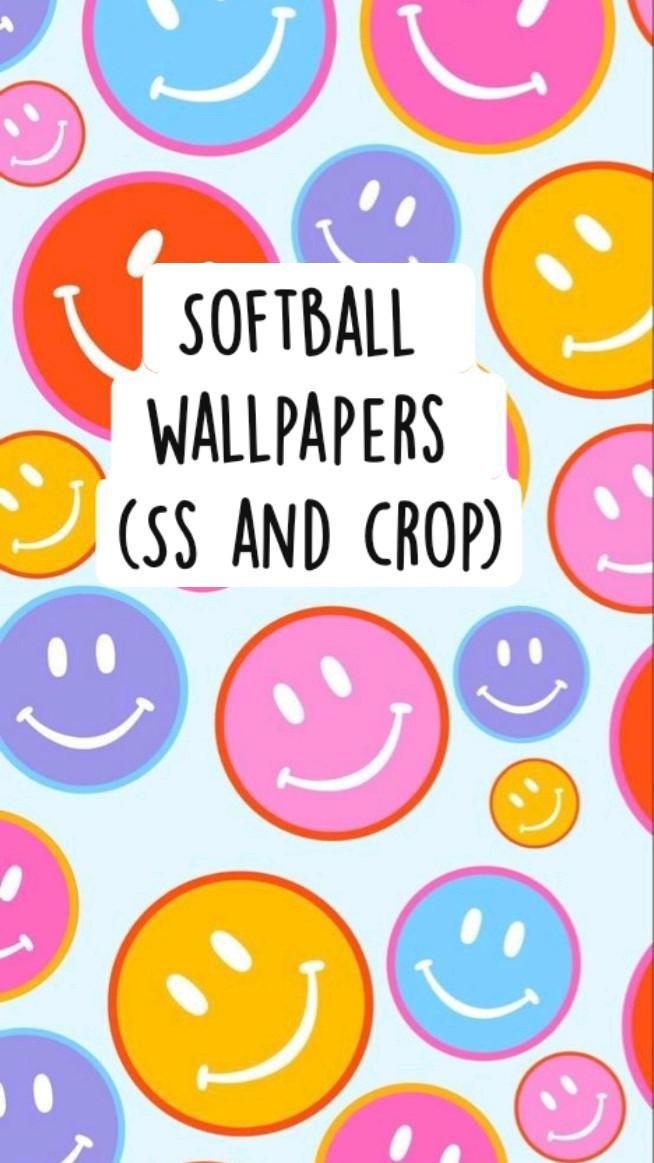 cute softball backgrounds 0041