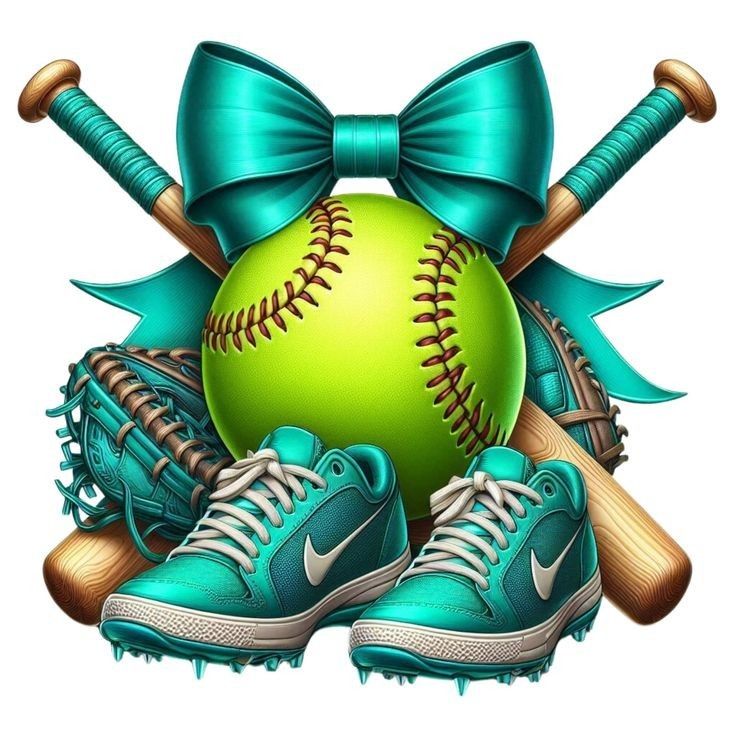 cute softball backgrounds 0059