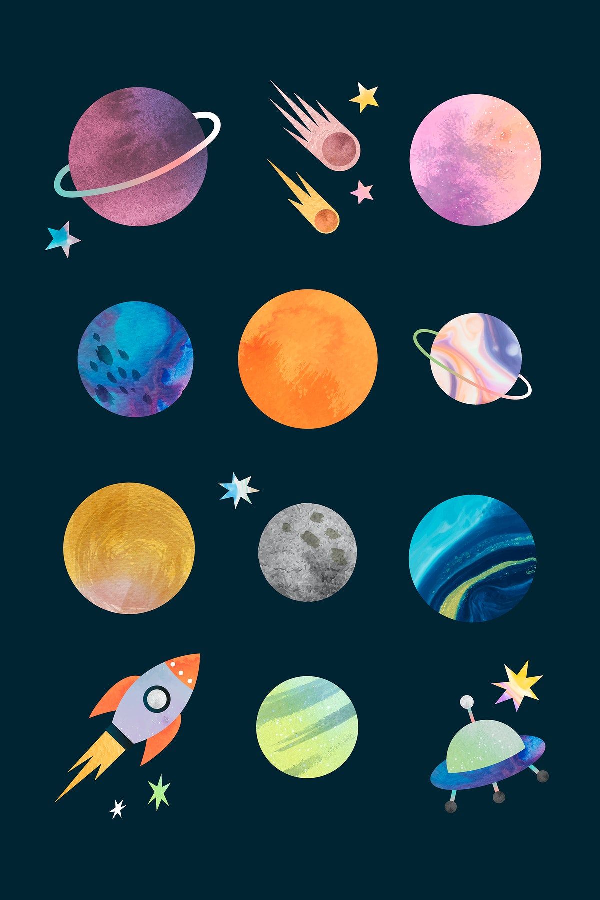 cute space backgrounds 0031