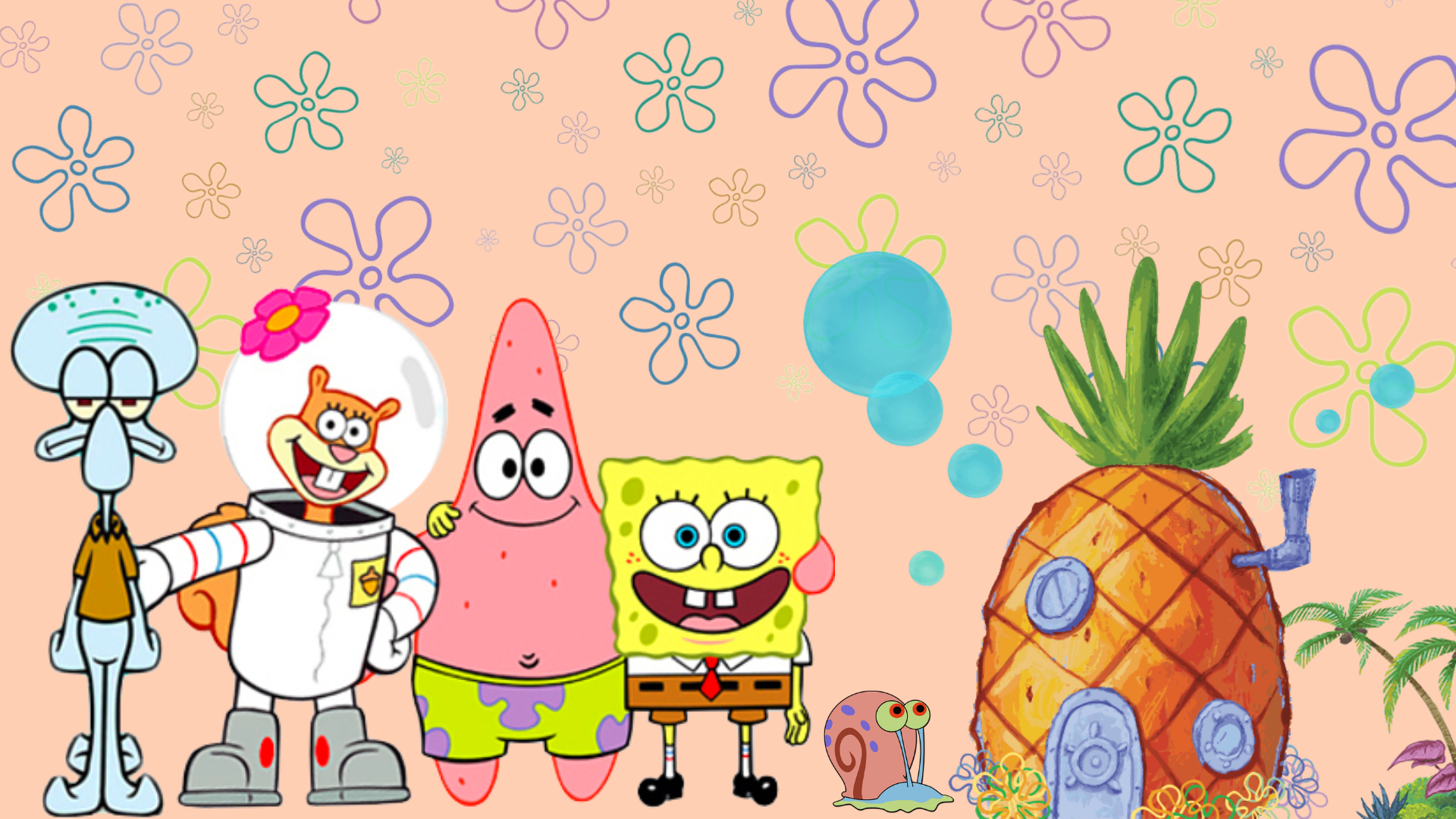 cute Spongebob backgrounds 0040