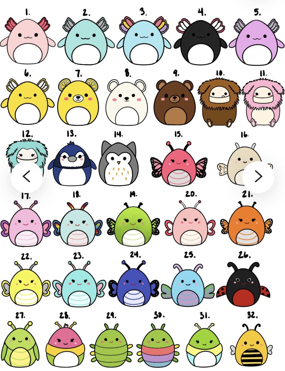 cute Squishmallow backgrounds 0066