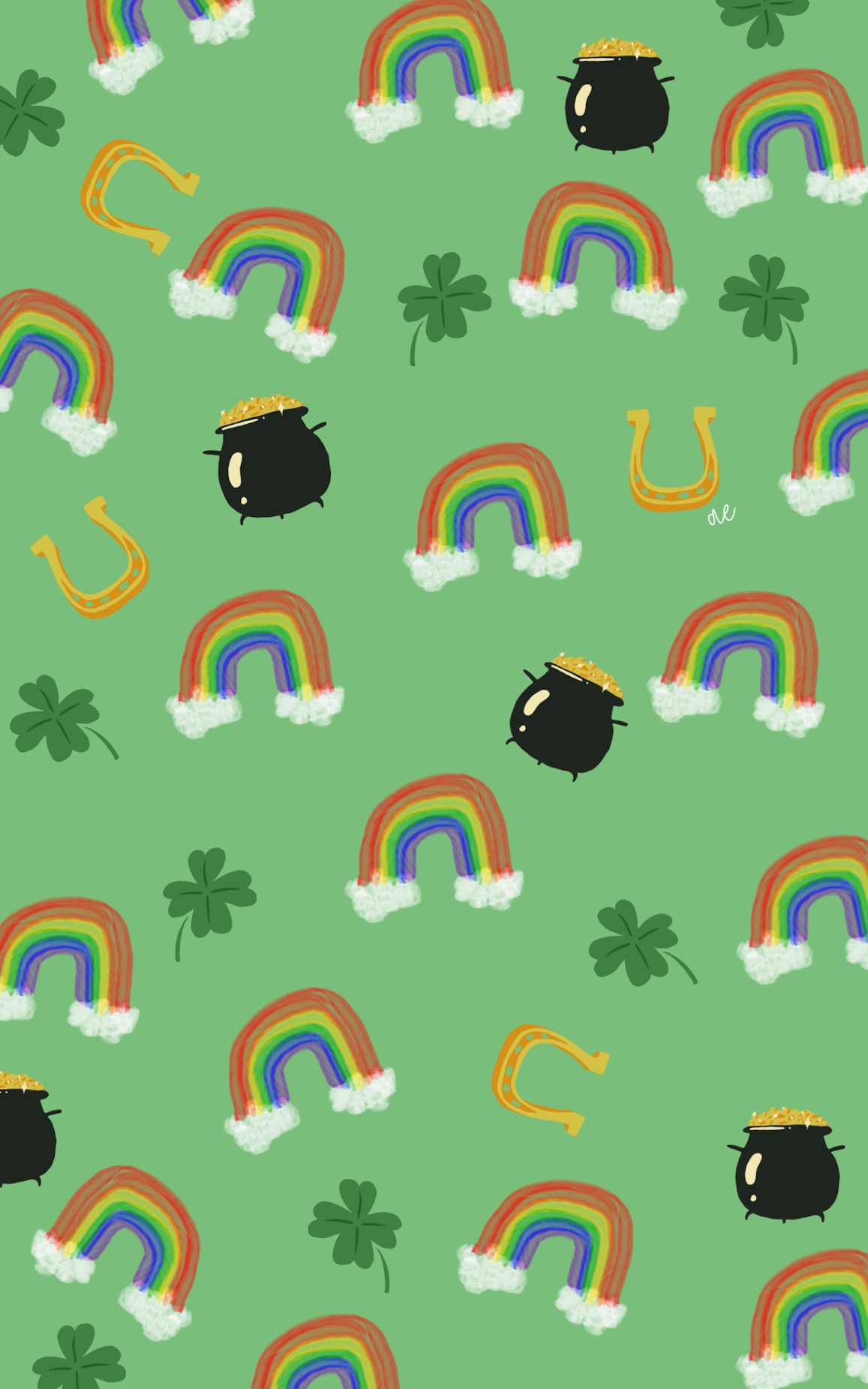 cute St Patricks Day backgrounds 0053