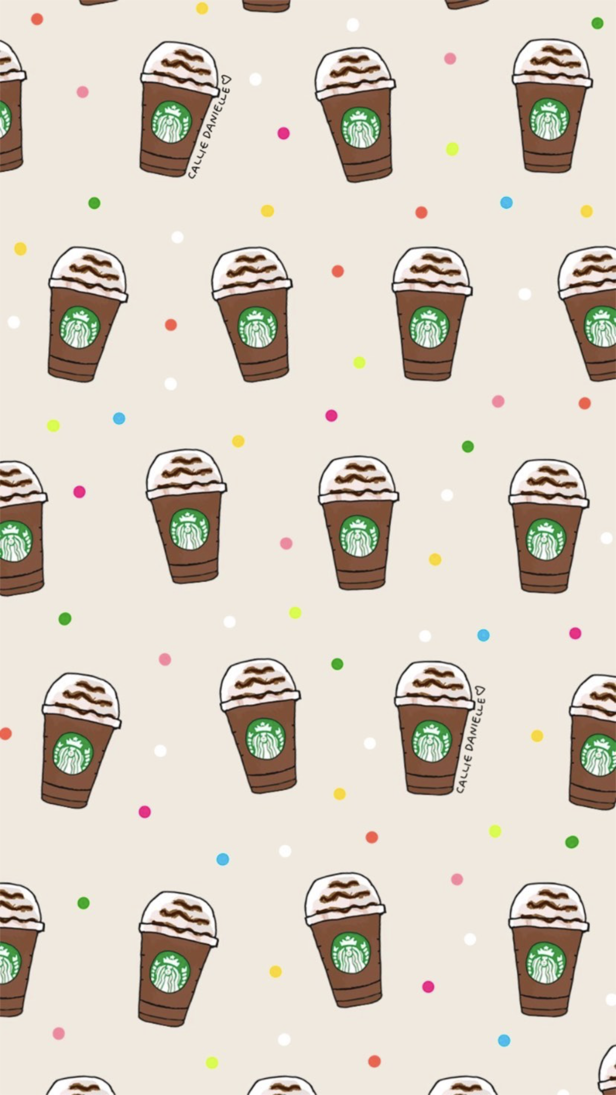 cute starbucks backgrounds 0042