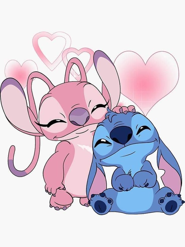 cute Stitch and Angel backgrounds 0017