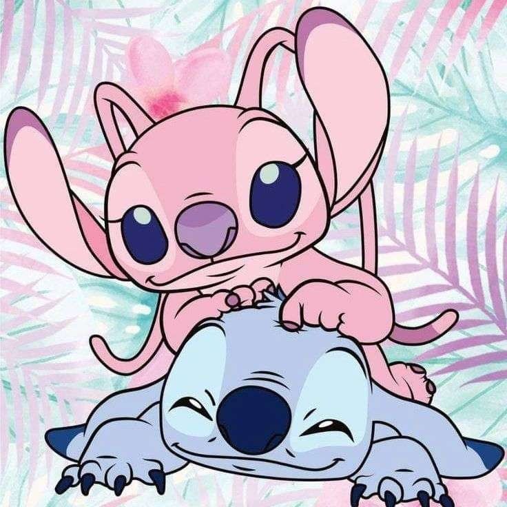 cute Stitch and Angel backgrounds 0018