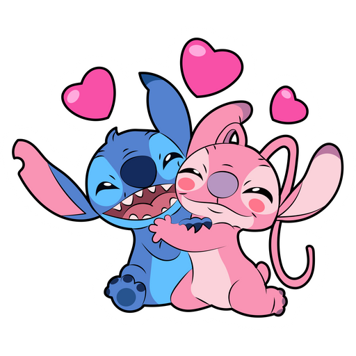 cute Stitch and Angel backgrounds 0020