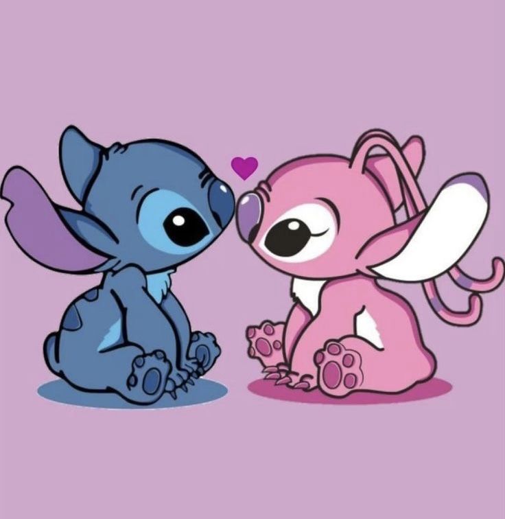 cute Stitch and Angel backgrounds 0040