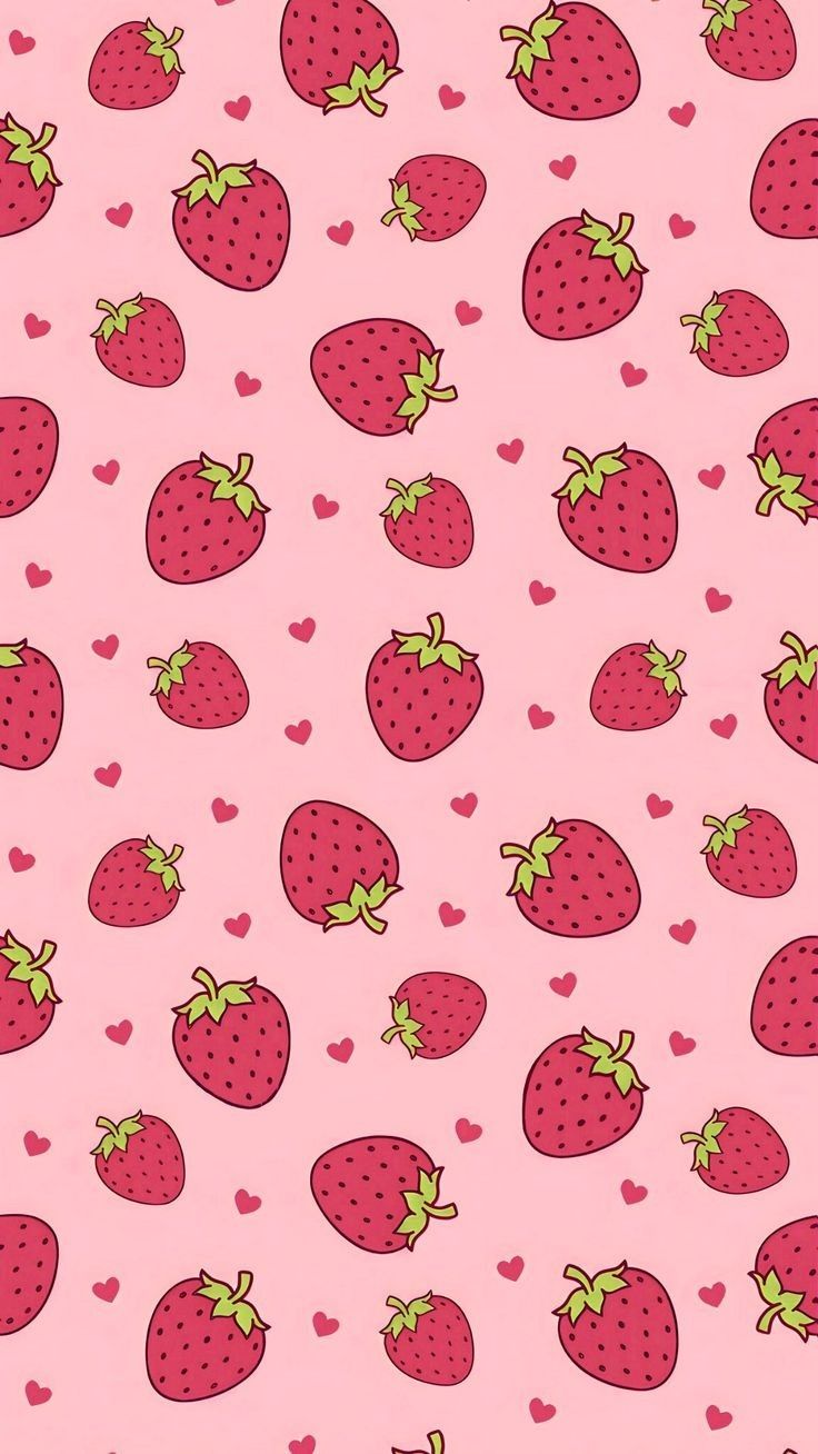 cute strawberry backgrounds 0014