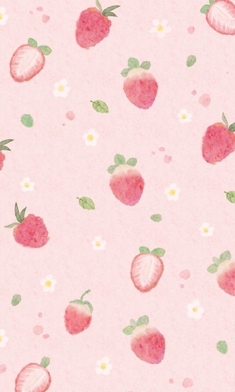 cute strawberry backgrounds 0021