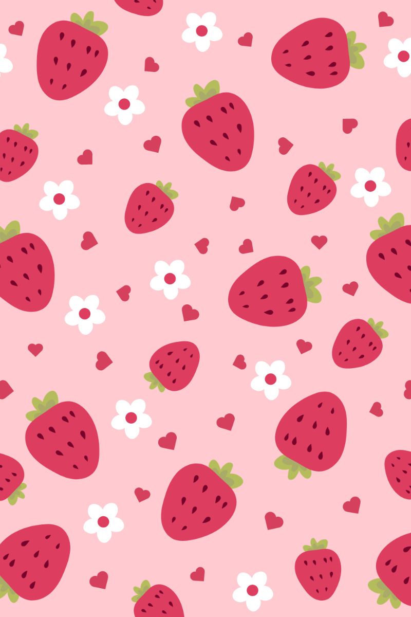 cute strawberry backgrounds 0028